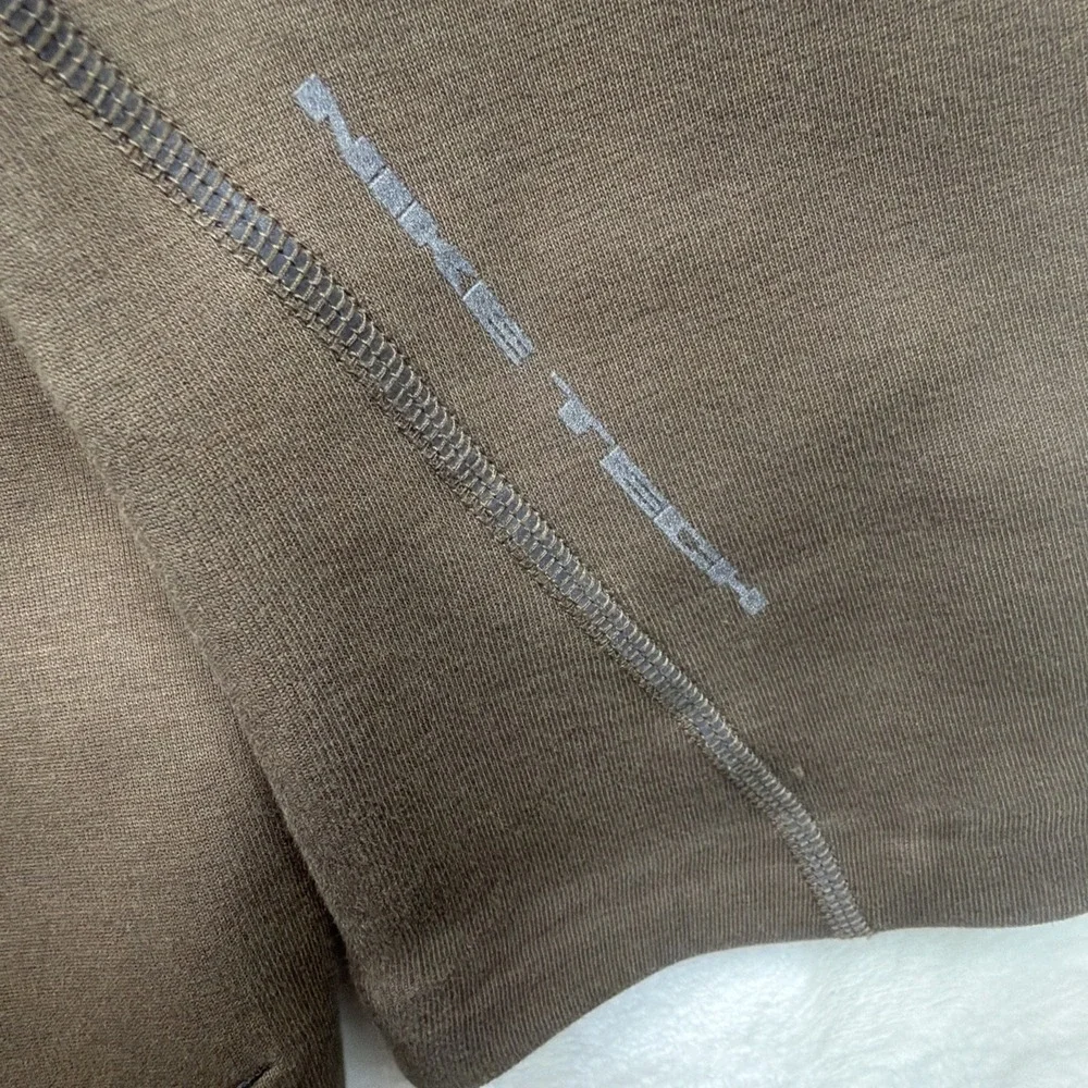 Nike Tech Fleece Crewneck Sweatshirt Brown Men's 4XL Heavyweight Pullover
